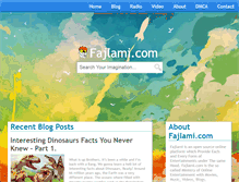 Tablet Screenshot of fajlami.com